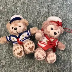 ダッフィー　シェリーメイ　セーラー ぬいぐるみ キーホルダー マリンセーラー