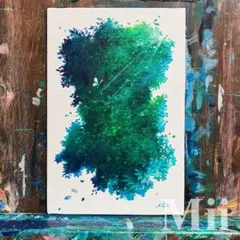 キャンバスアート原画「 森の中 」