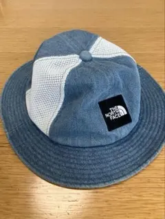 子供　帽子　THE NORTH FACE バケットハット デニムブルー