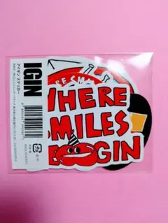 BTS JIN IGINPARK ジンくん アイギンポップアップ ステッカー