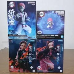 鬼滅の刃 フィギュア 5体セット まとめ売り - メルカリ