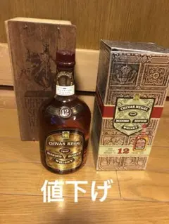 希少古酒　シーバスリーガル12年木箱入り　1970年代物 シーバスリーガル 12年 希少 オールドボトル 1970年代