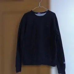 価格変更！Champion ❤ ブラック クルーネック スウェット