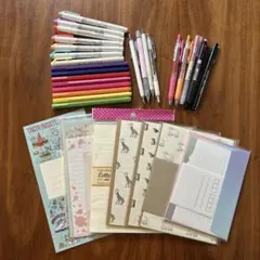 【まとめ売り】文房具 マーカー シャープペン レターセット マイルドライナー