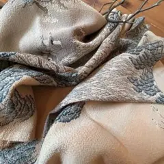 美品】Faliero Sarti ファリエロサルティ 錆染め模様 大判ストール