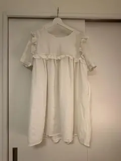 Wcloset フリルプリーツワンピースのサムネイル