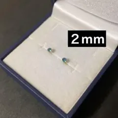 樹脂ピアス　３月誕生石　アクアマリン風　おしゃれ　綺麗　可愛い　上品　一粒ピアス