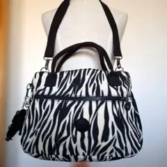 ゼブラ柄 トートバッグ