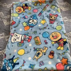 アンパンマン柄 ブランケット 約85x115cm