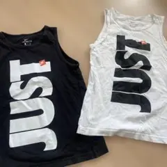 NIKE JUST DO IT ノースリーブタンクトップ 2枚セット　双子
