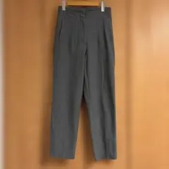 値下げZARA グレー スラックス USA S