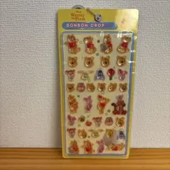 正規品　プーさん ボンボンドロップシール 通常サイズ　ディズニー　新品未使用　大