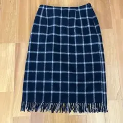 IMAGE イマージュ チェック柄 タイトスカート