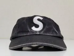 美品　Supreme　Pigment　Canvas　S Logo　6-Panel