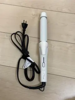 2wayヘアアイロン ホワイト コテ ストレート