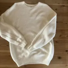 UNIQLO ホワイト ニットセーター L