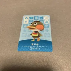 未使用⭐️どうぶつの森 まりも amiiboカード 054