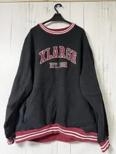 XLARGE RETRO CREW NECK SWEAT アーチロゴリブライン - メルカリ