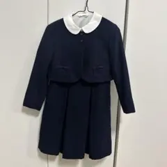 ゆうさん専用　familiar 濃紺アンサンブル　小学校受験