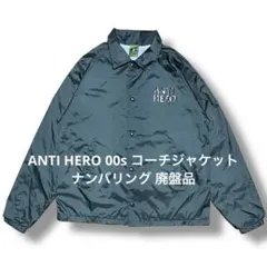 ANTI HERO ナイロンコーチジャケット ネイビー S - メルカリ