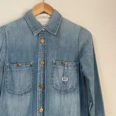 Lee × ROSSO ダンガリーシャツワンピース ワークコート Mサイズ