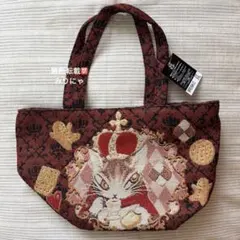 美品　猫のダヤン　わちふぃーるど　ゴブラン織　トートバッグのサムネイル