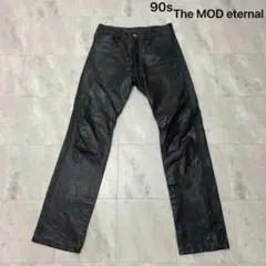 90s The MOD eternal レザーパンツ 牛革 本革 バイク ロックのサムネイル