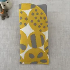 北欧風♪ドットイエロー⭐︎メガネケース