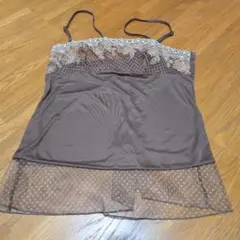 新品☆ワコール ドット柄 キャミソール