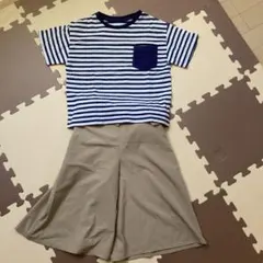 ikka120 Tシャツ ボトムスセット