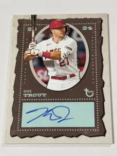 TROUT トラウト 49枚限定(ジャージNO #27/45) 直筆サインカード