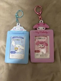 マイメロディ　シナモロール チェキ用ホルダー