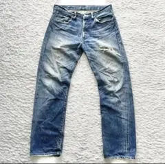 極上 リーバイス 501 フィリピン 赤耳 US コーン レザーパッチ W32