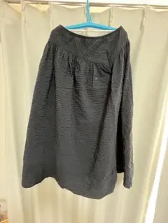 UNIQLO シアサッカーボリュームスカート