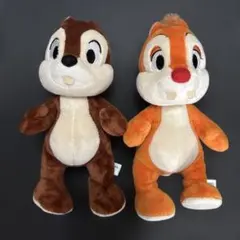 Disneyお出かけポージープラッシー　チップデールセット