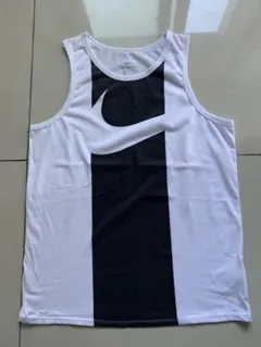 Nike DRI-FIT タンクトップ L ホワイト/ブラック
