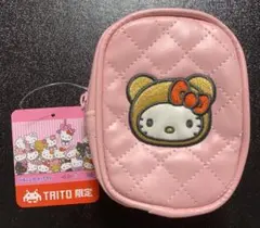 ハローキティ キルト刺繍ポーチ　タイトー限定