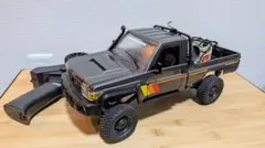 WPL D12 軍用トラック仕様 タミヤおじさん（整備長）を乗せて。 - メルカリ
