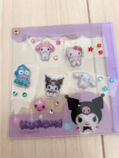 プチパーツサンリオ　クロミ　プチパーツシールお裾分け