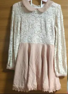 リズリサ LIZLISA ワンピース チュニック レディース ピンク 新品