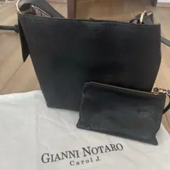 GIANNI NOTARO ワンハンドル　ショルダーバッグ