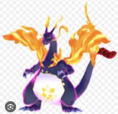 ポケモン　モンコレ　キョダイマックスリザードン　色違い　リペイント