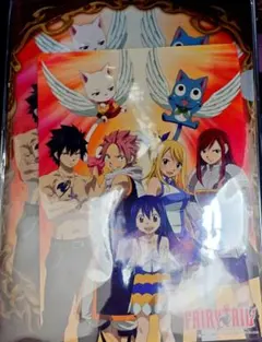 フェアリーテイルFAIRY TAIL タイトー くじ クリアファイル セット①