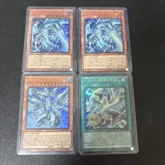 遊戯王　まとめ売り　白き幻獣-青眼の白龍　他4枚
