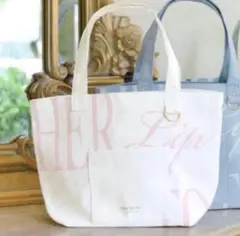 Her lip toトートバッグ 名古屋限定ミルキーピンク - メルカリ
