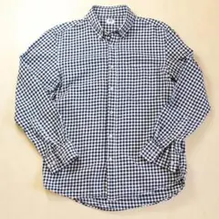 ユニクロUNIQLO フランネルギンガムチェックシャツ　メンズ