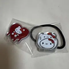 伊藤潤二 ハローキティ アクリルヘアゴム ピンズ