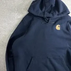 【人気】carhartt 00s パーカー フーディー プルオーバー ネイビー