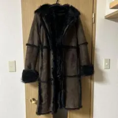 凛 GELLI ロングベスト ジレ ジェッリ ファー レザー 羊革 新品 未使用 GELLI ロングベスト ジレ ジェッリ ファー レザー 羊革