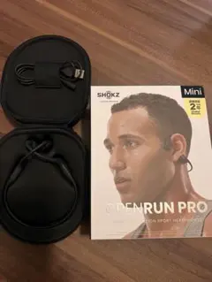 【中古美品】Shokz 骨伝導イヤホン OpenRunPro Mini